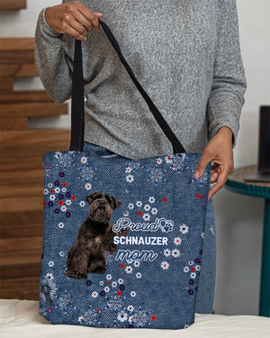 Schnauzer 2 Pround Mom-Cloth Tote Bag3