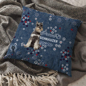 Schnauzer Pround Mom-Pillow Case