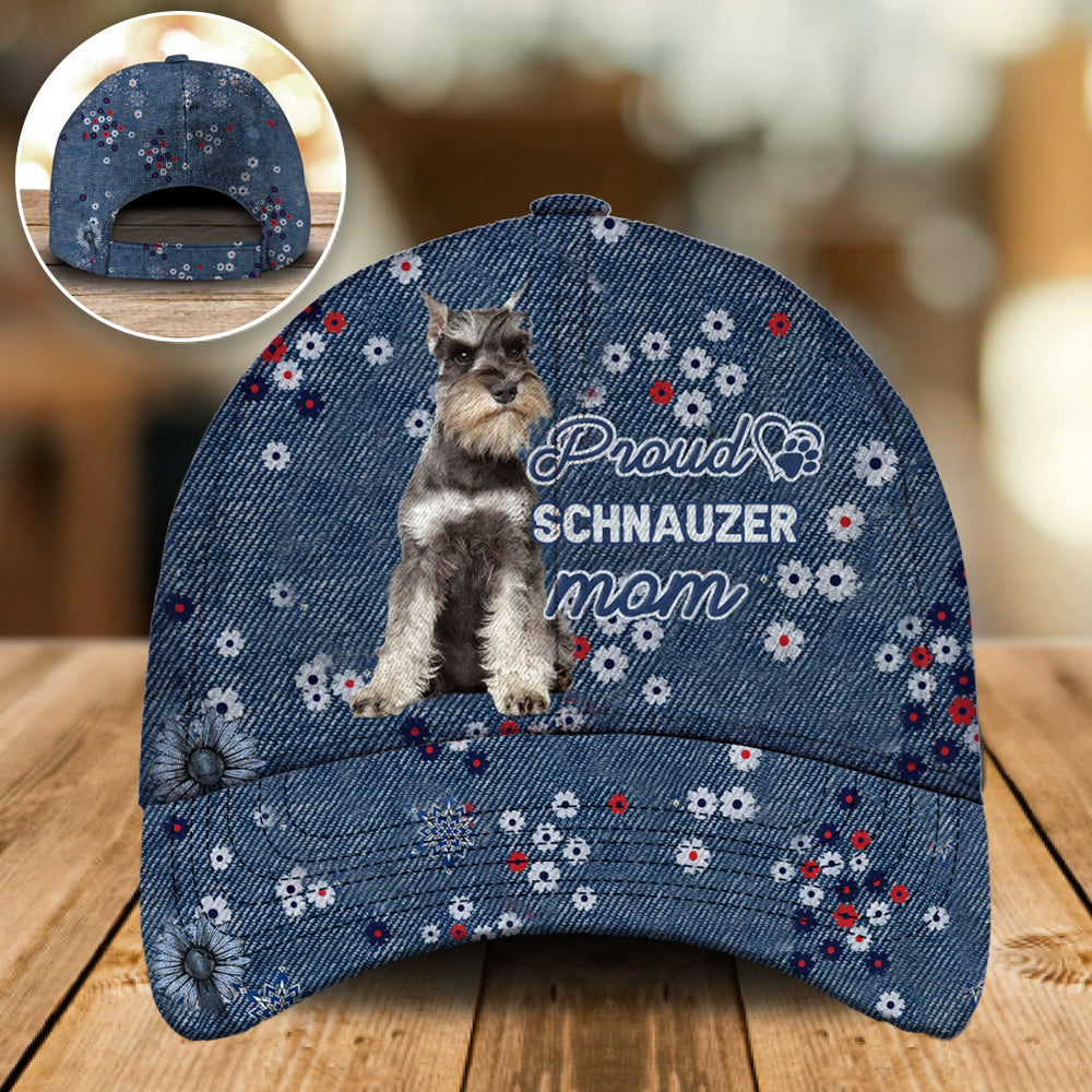 Schnauzer-Pround mom-Cap