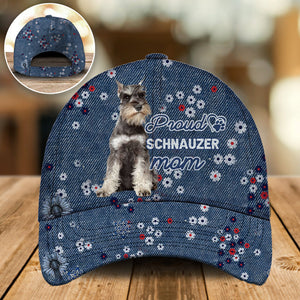 Schnauzer-Pround mom-Cap