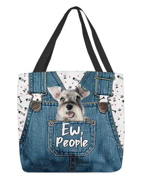 Schnauzer-EW people-Cloth Tote Bag