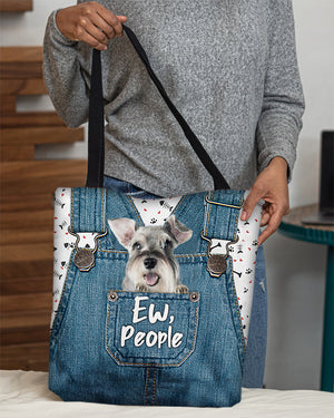 Schnauzer-EW people-Cloth Tote Bag