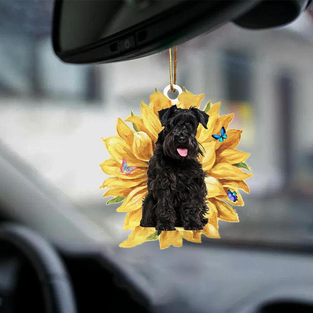 Schnauzer-The Sunshine-Two Sided Ornament