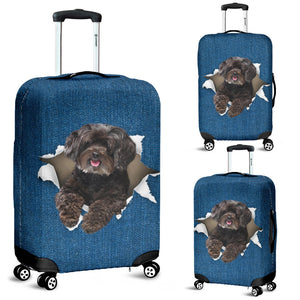 Schnoodle-Torn Paper Luggage Covers