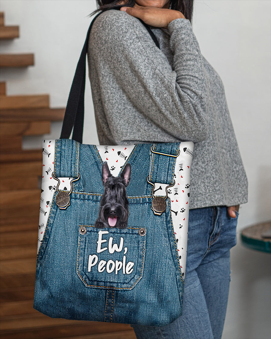 Scottish Terrier-EW people-Cloth Tote Bag