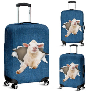 Sheep-Torn Paper Luggage Covers