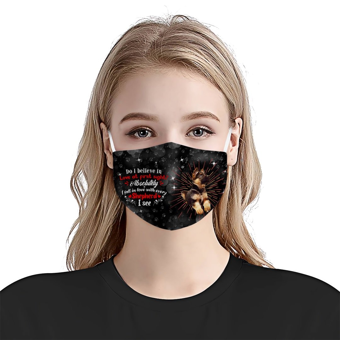 Shepherd I See Black EZ16 0907 Face Mask