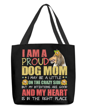 Shetland Sheepdog-Right Place-Cloth Tote Bag