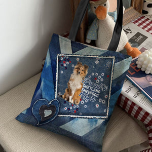 Shetland Sheepdog 2 Pround Mom2-Cloth Tote Bag