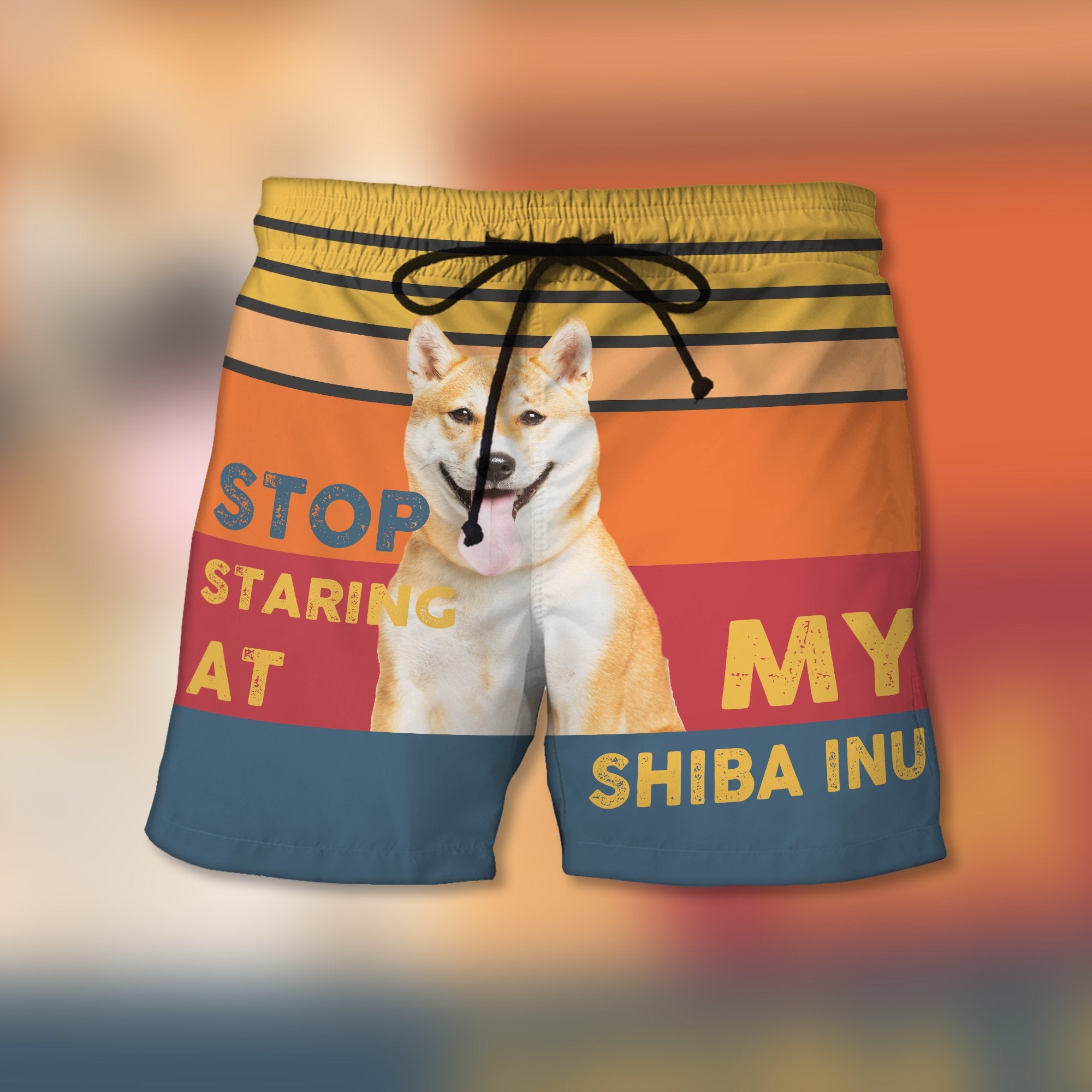 Stop Staring At My Shiba-Inu - Custom Trunks