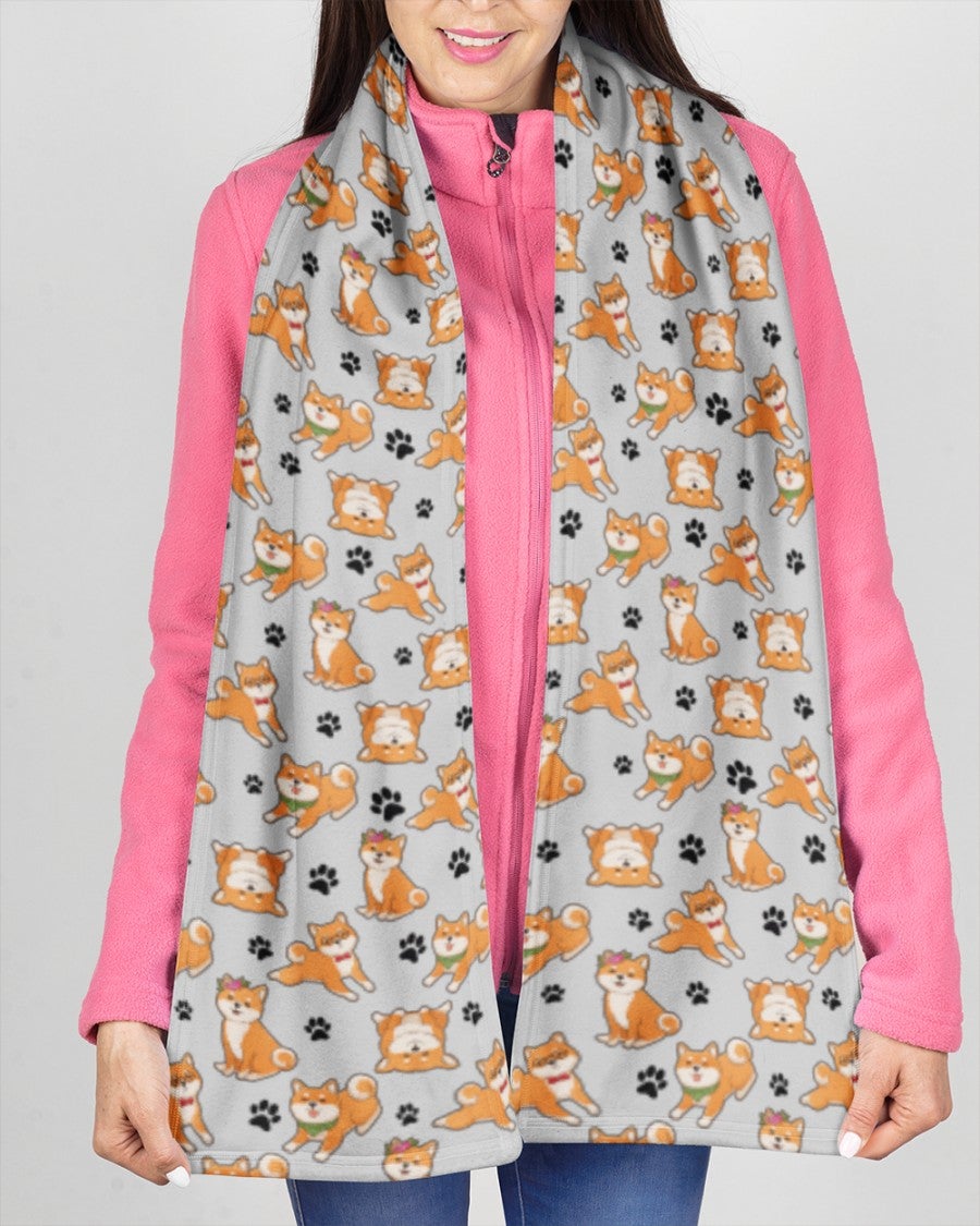 Shiba Inu-Paw Dog Scarf