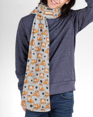 Shiba Inu-Paw Dog Scarf