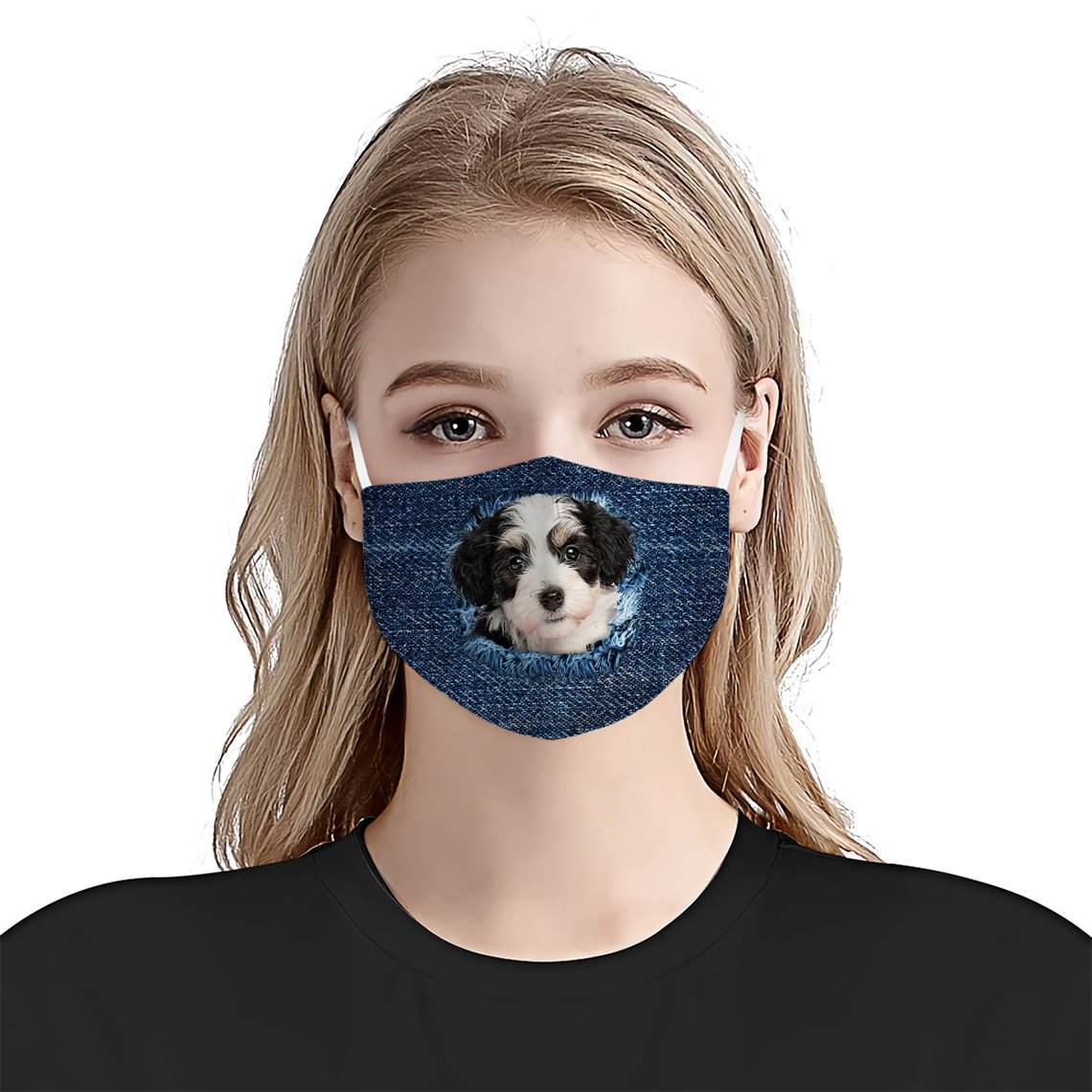 Shih Tzu Jean EZ01 0805 Face Mask