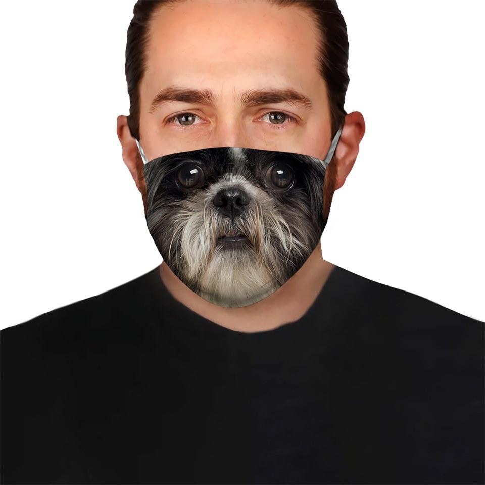 Shih Tzu Face 02 EZ03 1504 Face Mask