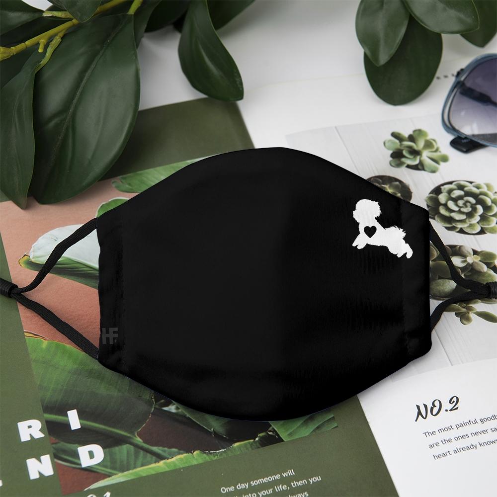 Shih Tzu Heart EZ07 2008 Face Mask