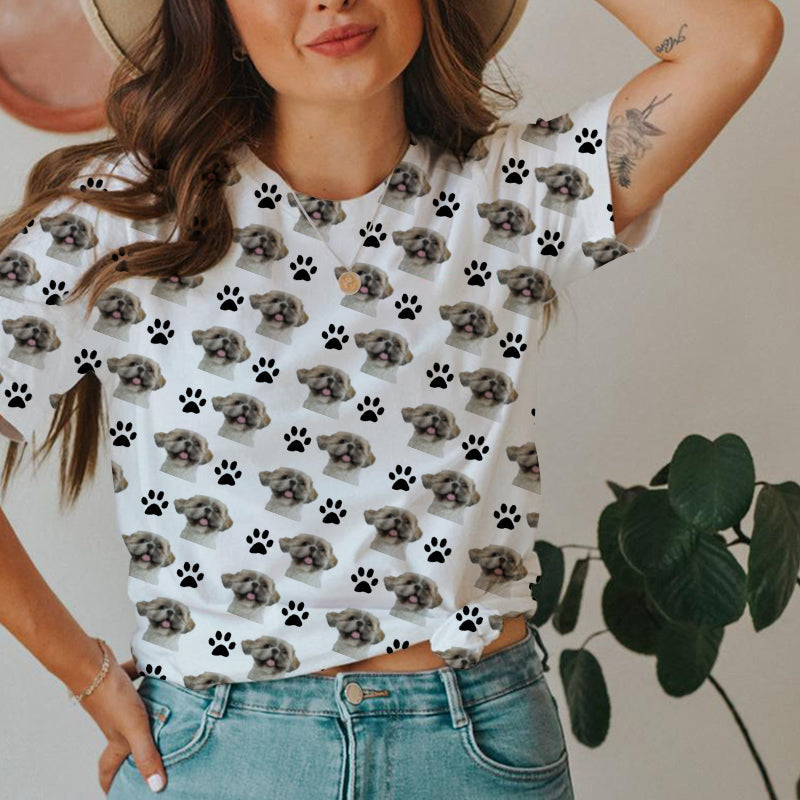 Shih Tzu-Faces & Paws T-shirt