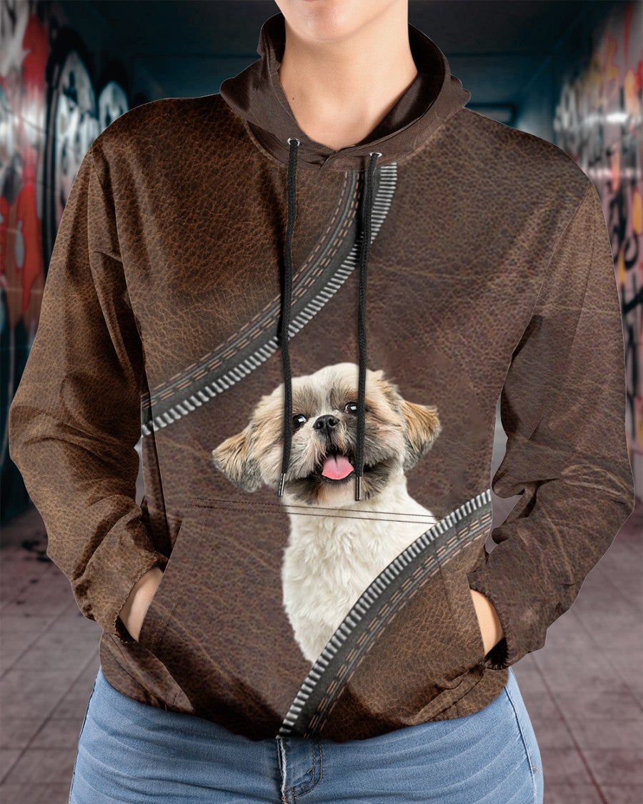 Shih Tzu-Never Walk Alone Hoodie