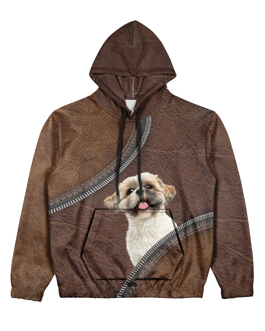 Shih Tzu-Never Walk Alone Hoodie