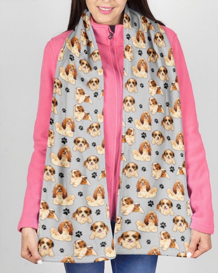 Shih Tzu-Paw Dog Scarf