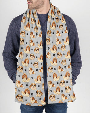 Shih Tzu-Paw Dog Scarf