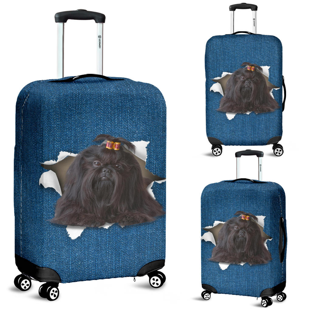 Shih Tzu 3-Torn Paper Luggage Covers