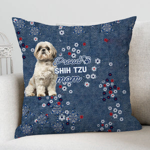 Shih Tzu 3 Pround Mom-Pillow Case