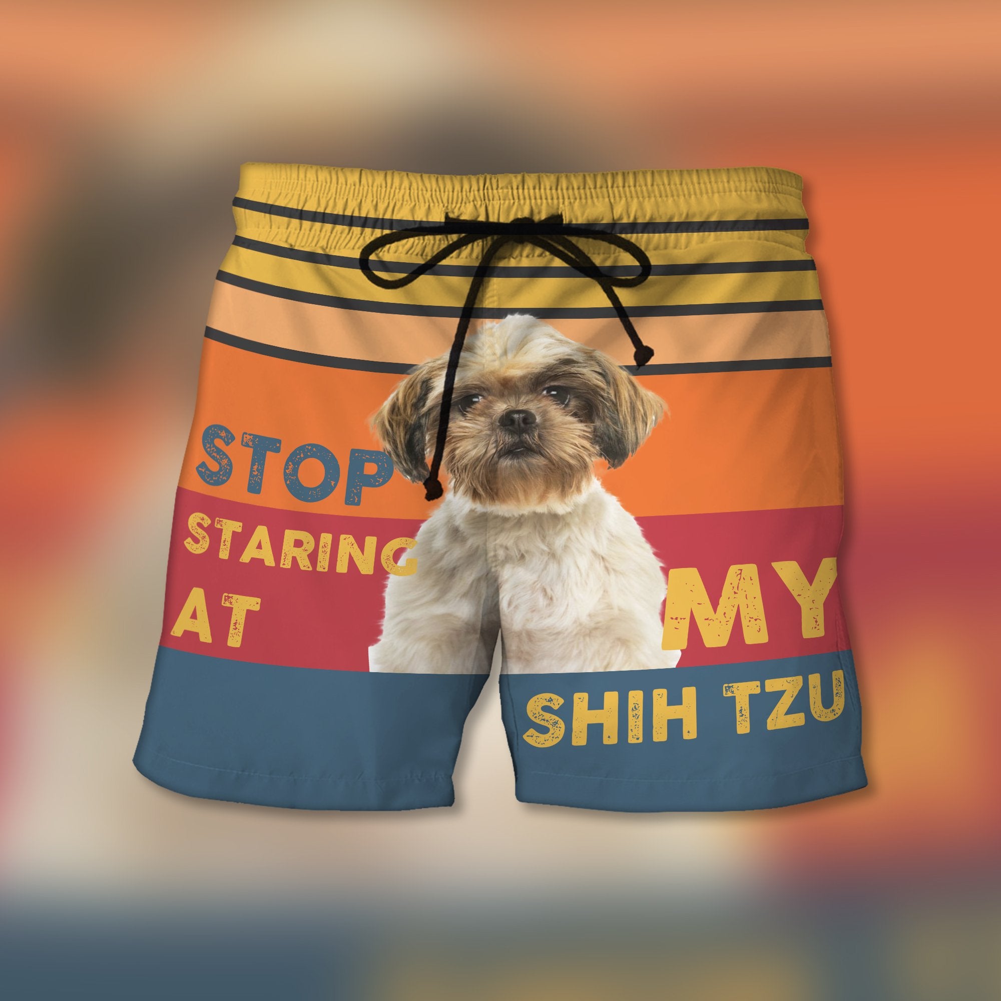 Stop Staring At My Shih Tzu - Custom Trunks