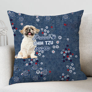 Shih Tzu(3) Pround Mom-Pillow Case