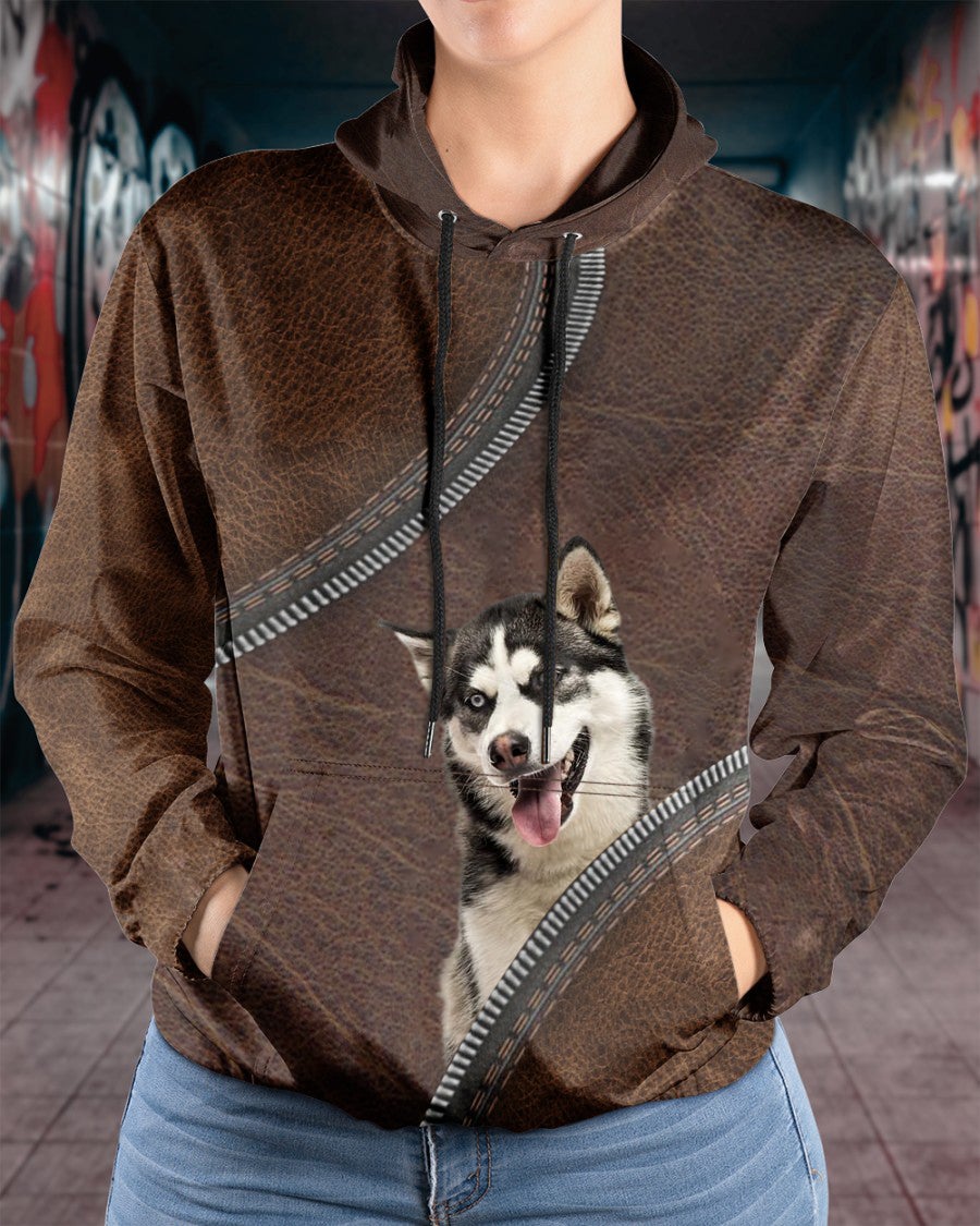 Siberian Husky 2-Never Walk Alone Hoodie