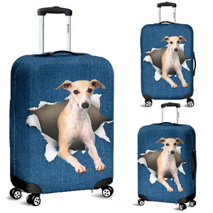 Sighthound-Torn Paper Luggage Covers