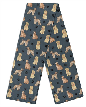 Soft Coated Wheaten Terrier-Paw Dog Scarf