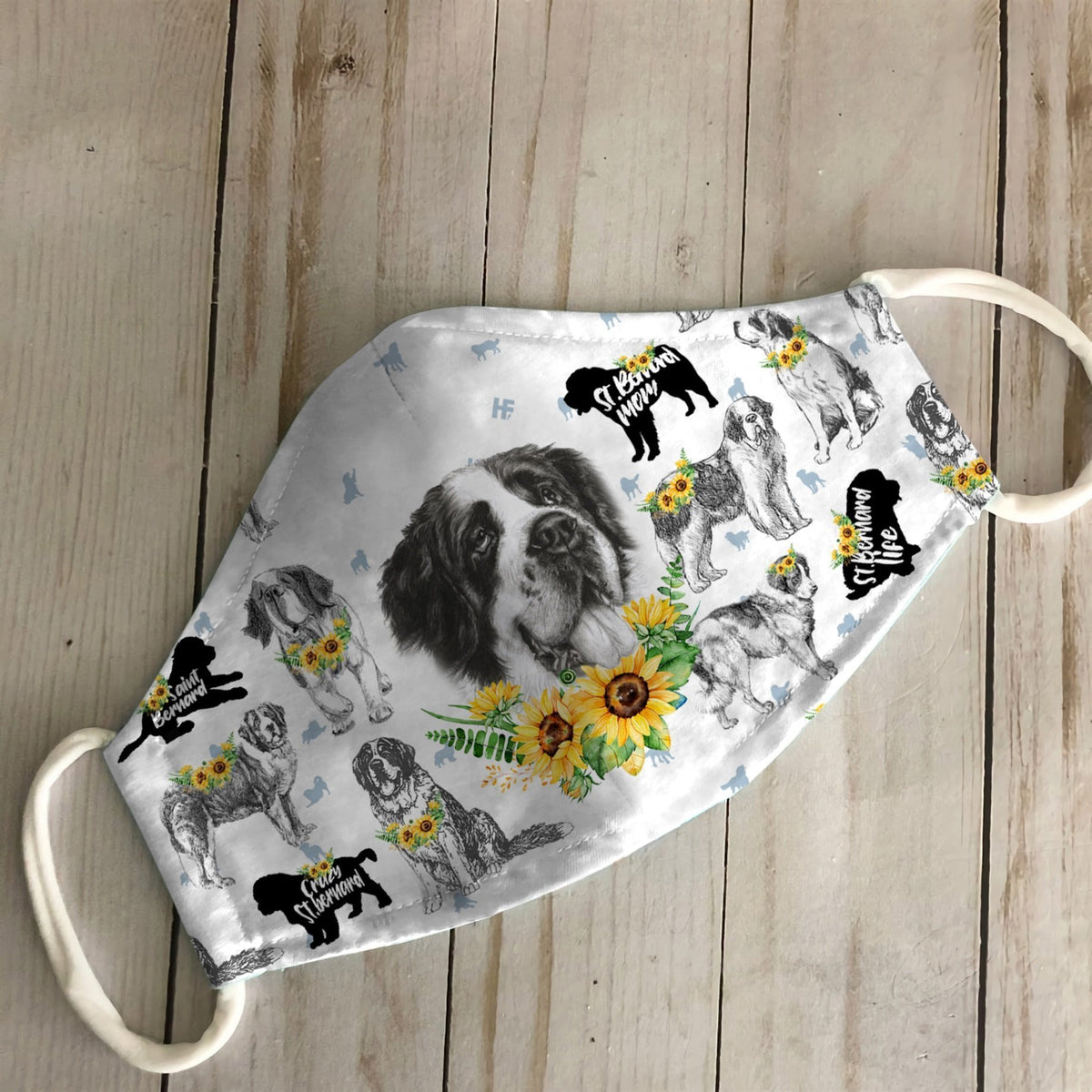 St. Bernard Sunflower EZ07 3006 Face Mask