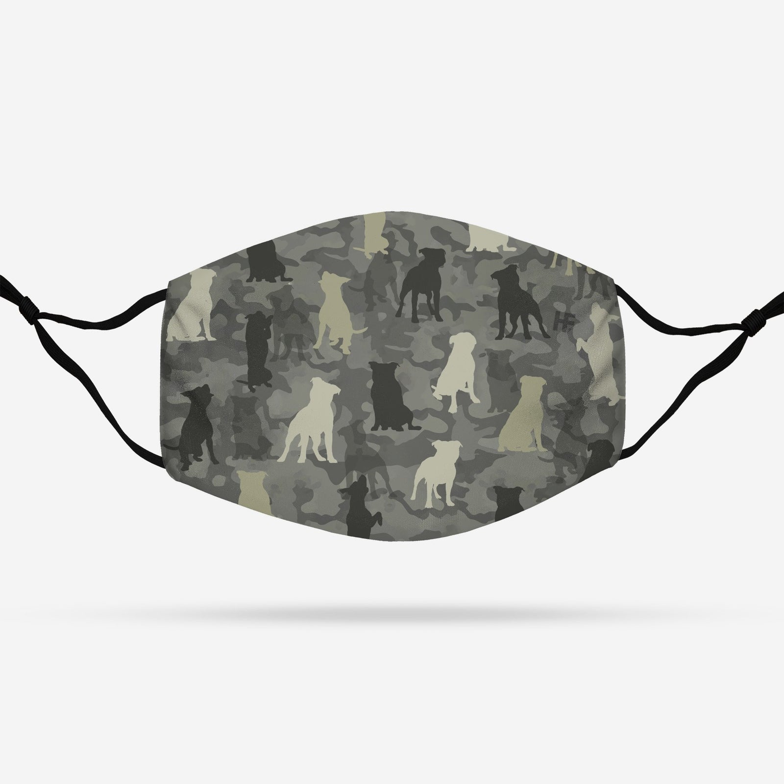 Staffordshire Bull Terrier Camo EZ07 0608 Face Mask