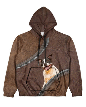 Staffordshire Bull Terrier 10-Never Walk Alone Hoodie
