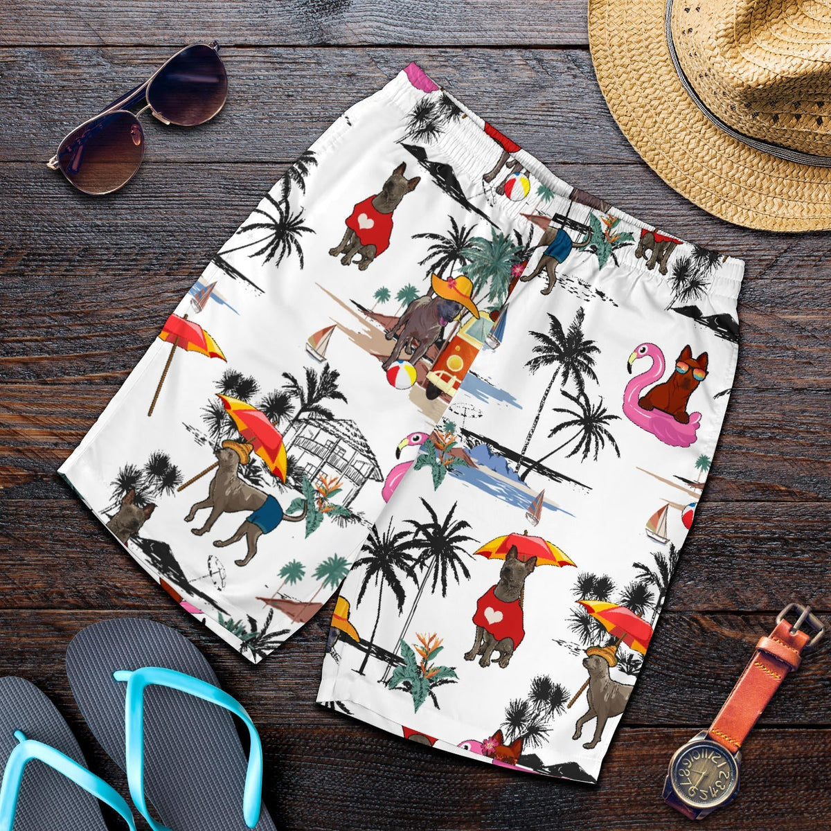 Thai Ridgeback-Summer Beach Mens Shorts