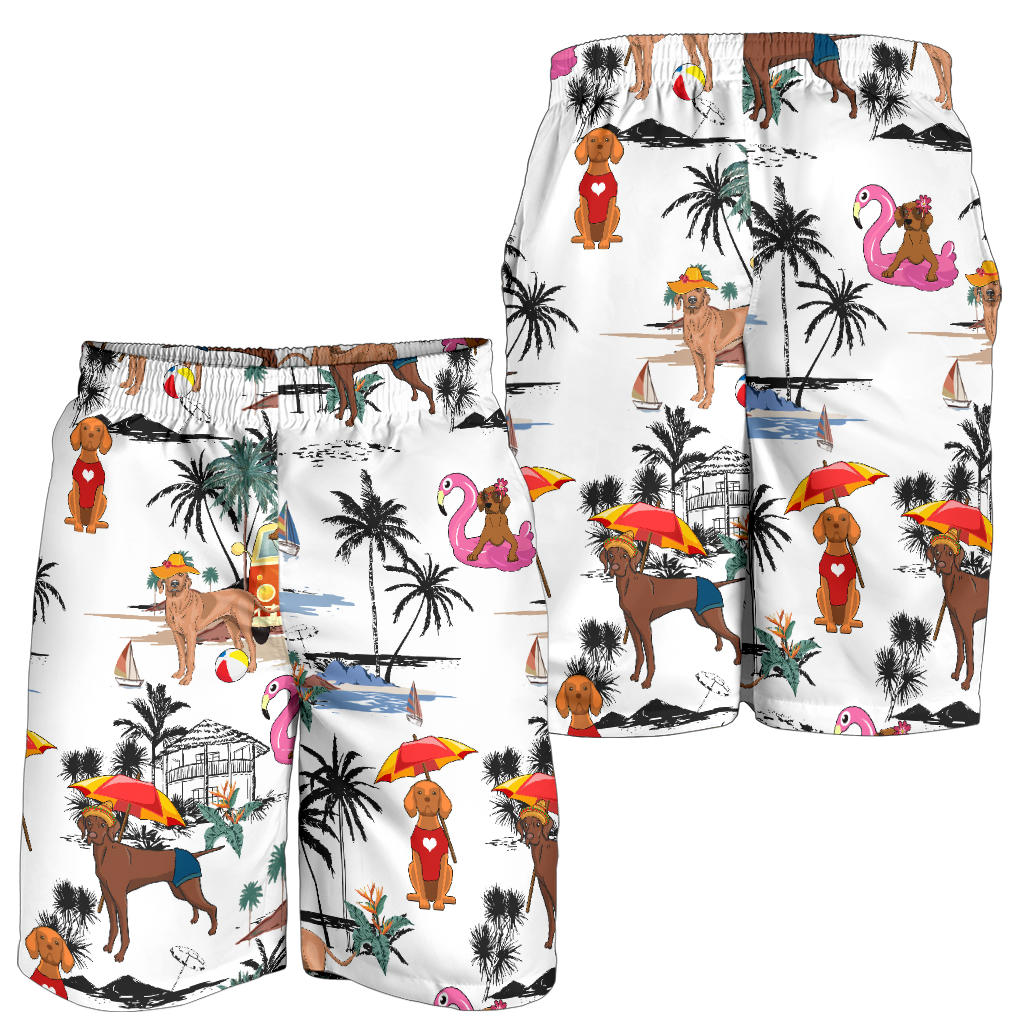 Vizsla-Summer Beach Mens Shorts