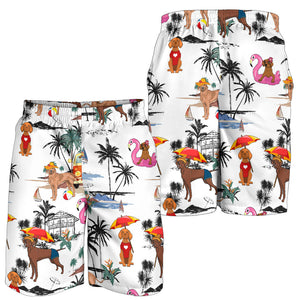 Vizsla-Summer Beach Mens Shorts