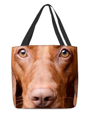 Vizsla Face-Cloth Tote Bag