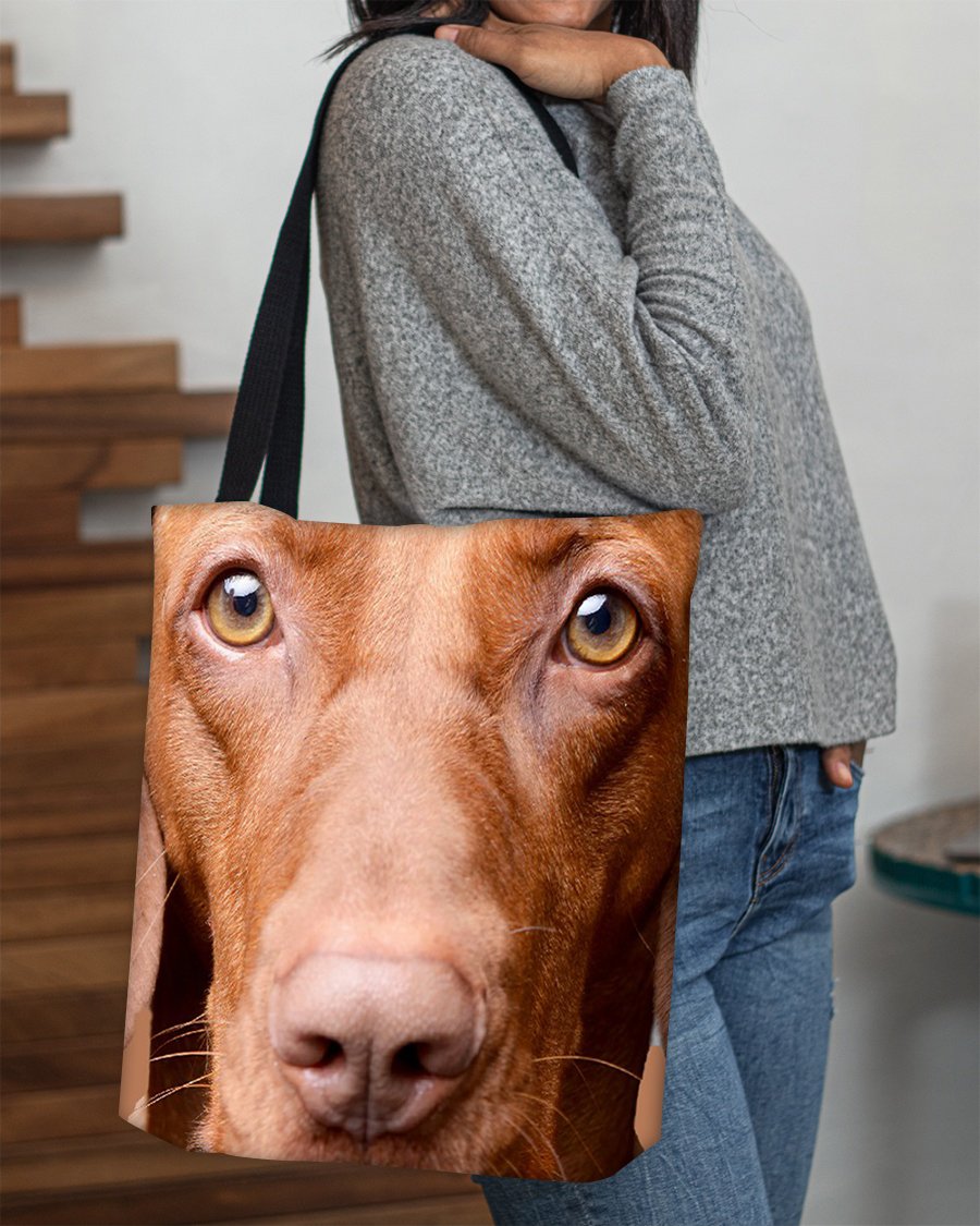 Vizsla Face-Cloth Tote Bag