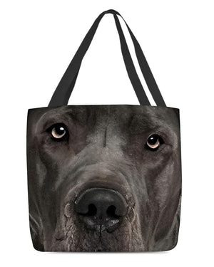 Weimaraner 7 Face-Cloth Tote Bag