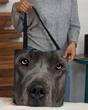 Weimaraner 7 Face-Cloth Tote Bag