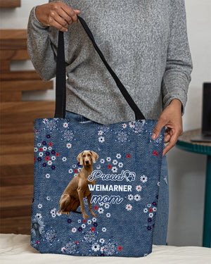 Weimarner Pround Mom-Cloth Tote Bag