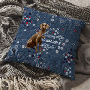 Weimarner Pround Mom-Pillow Case