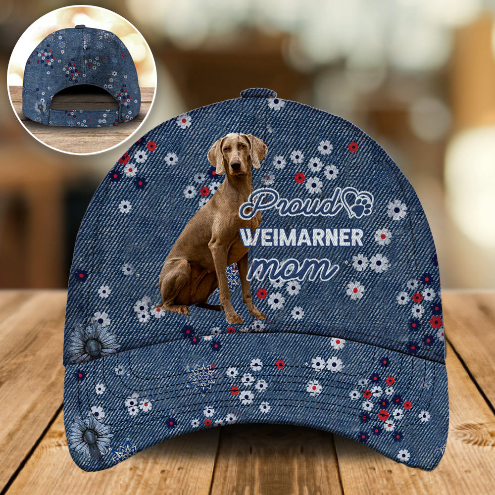 Weimarner-Pround mom-Cap