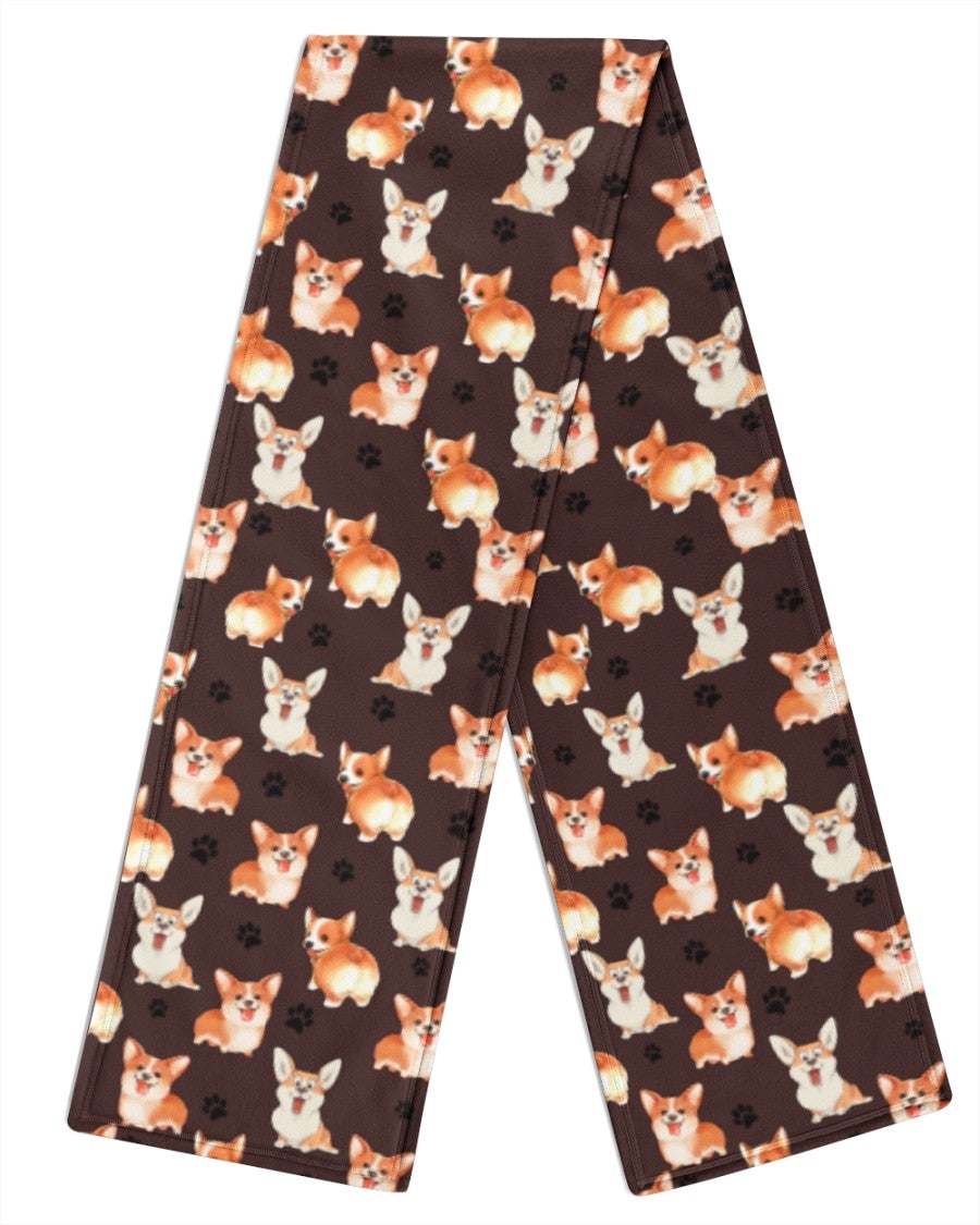 Welsh Corgi-Paw Dog Scarf