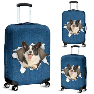 Welsh Corgi 2-Torn Paper Luggage Covers