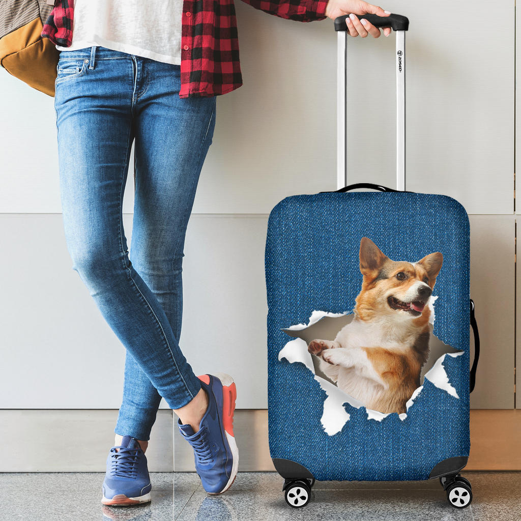 Welsh Corgi 3-Torn Paper Luggage Covers