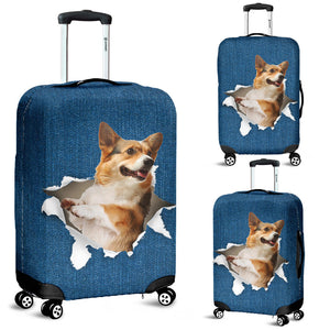 Welsh Corgi 3-Torn Paper Luggage Covers