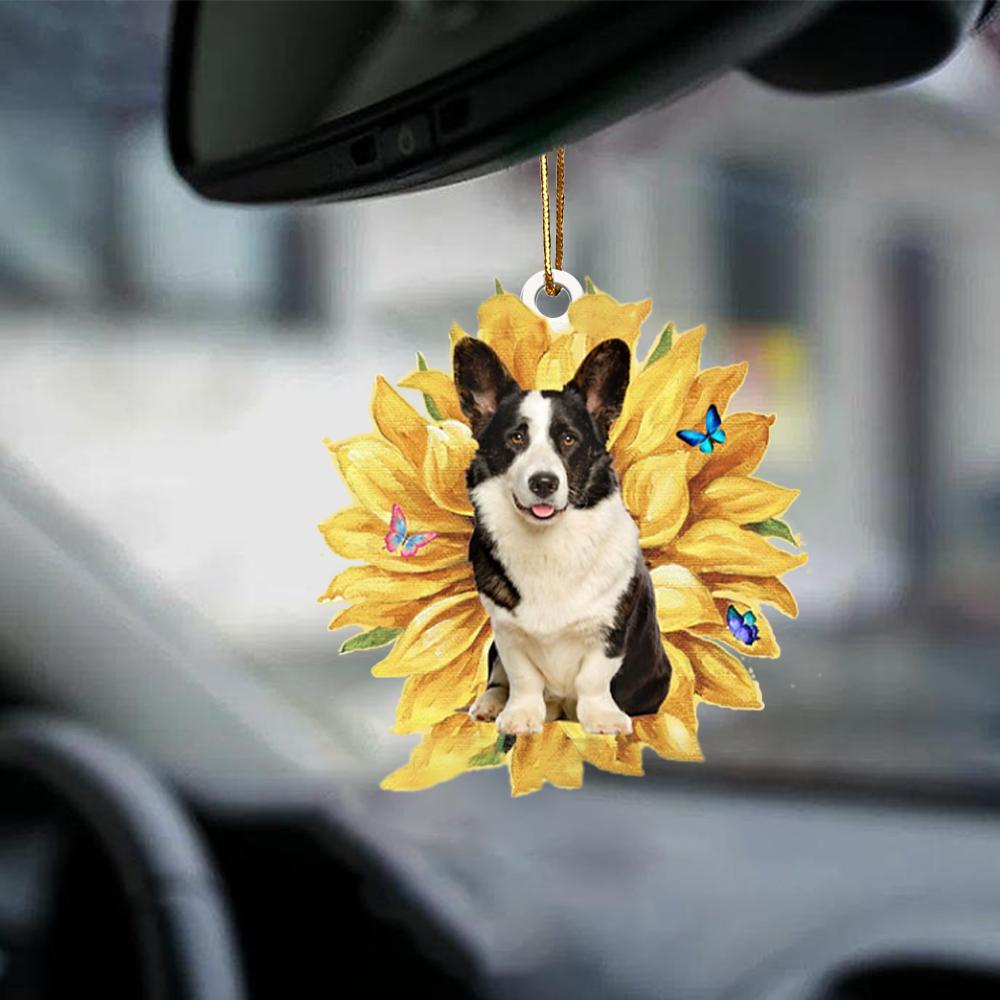 Welsh Corgi-The Sunshine-Two Sided Ornament
