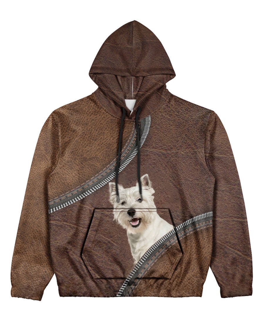 West Highland White Terrier-Never Walk Alone Hoodie